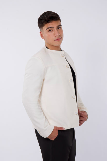 CHAQUETA RISPETTO BLANCO