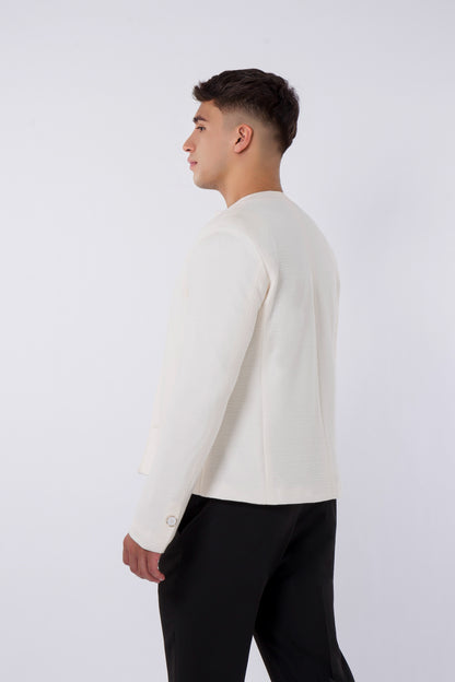 CHAQUETA RISPETTO BLANCO