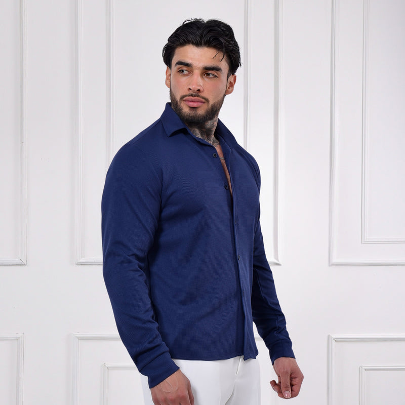 Camisa Salis Azul