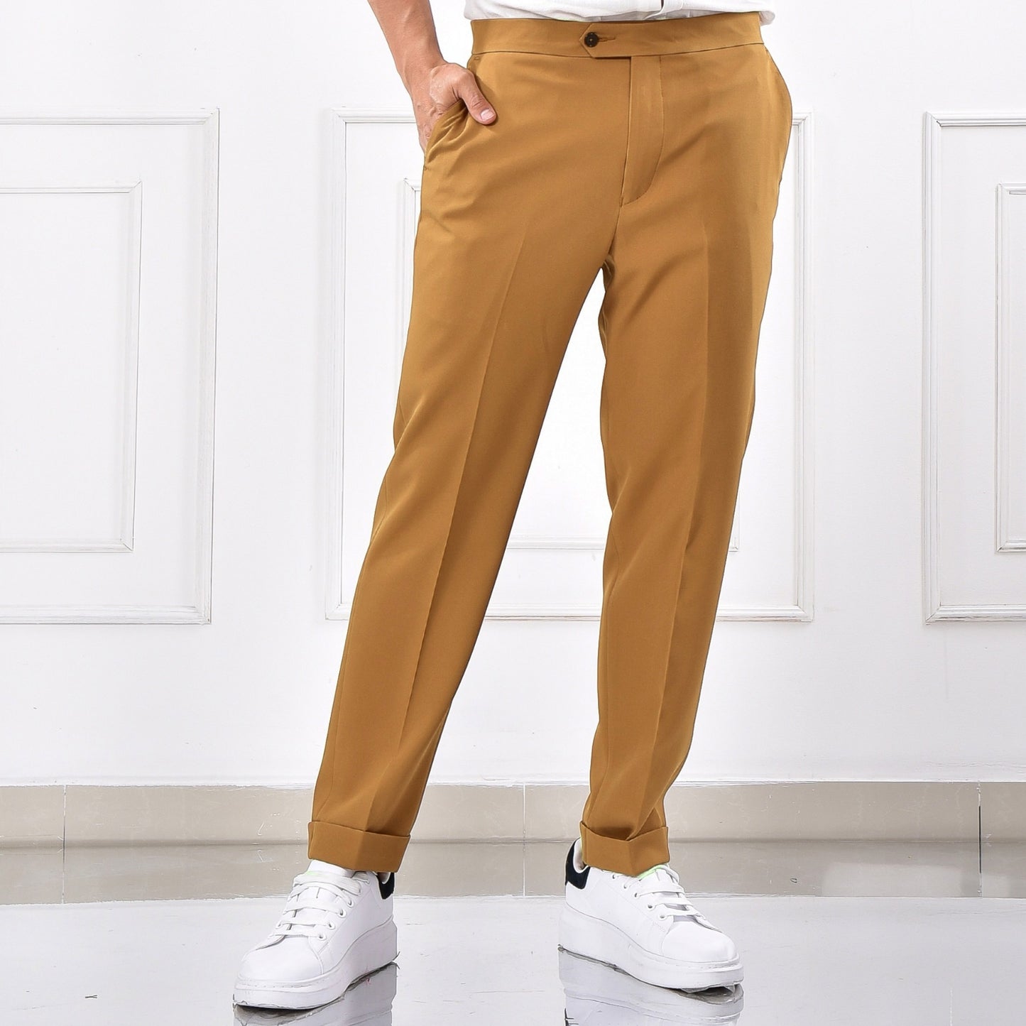 Pantalón Reims Ocre